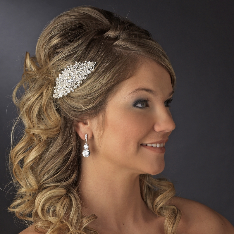 Take this look to the next level with adding it to your bridal hair style